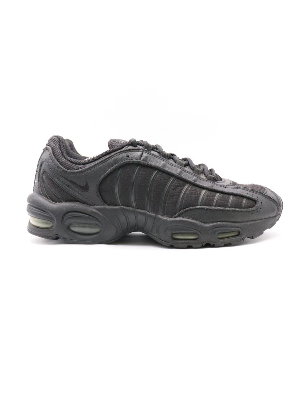 Nike Air Max Tailwind 4 Men's Size 13 Triple Black Athletic Shoes Sneakers